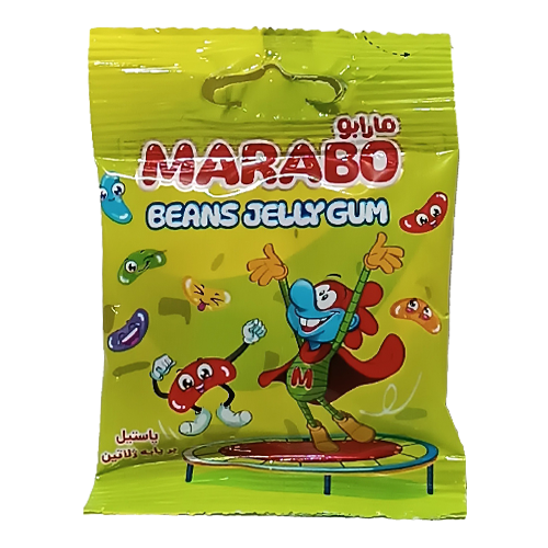 پاستیل جیلی بینز مارابو 25 گرم 