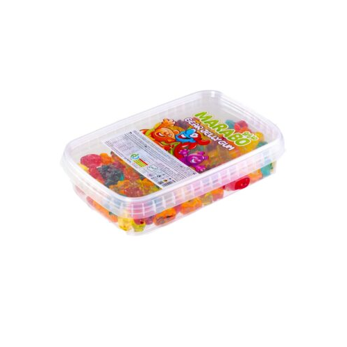 پاستیل ژلاتینی فروت میکس مارابو 400 گرم 