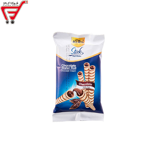 ویفر لوله ای کاکائو بنیس 22 گرم