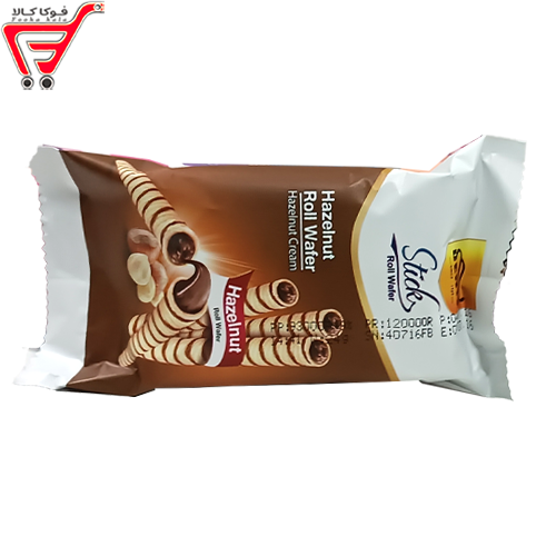 ویفر لوله ای فندقی  بنیس 22 گرم