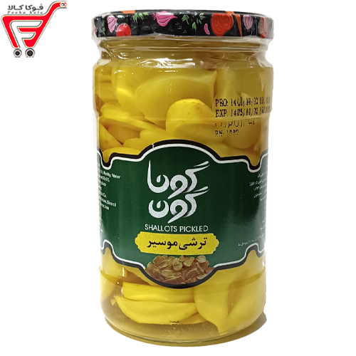 ترشی موسیر گوناگون 700 گرم 