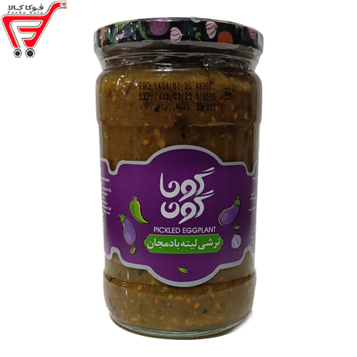 ترشی لیته بادمجان گوناگون 680 گرم 