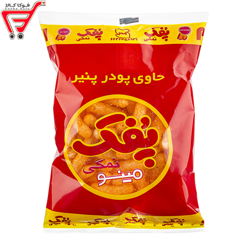 پفک   نمکی مینو 170 گرم 