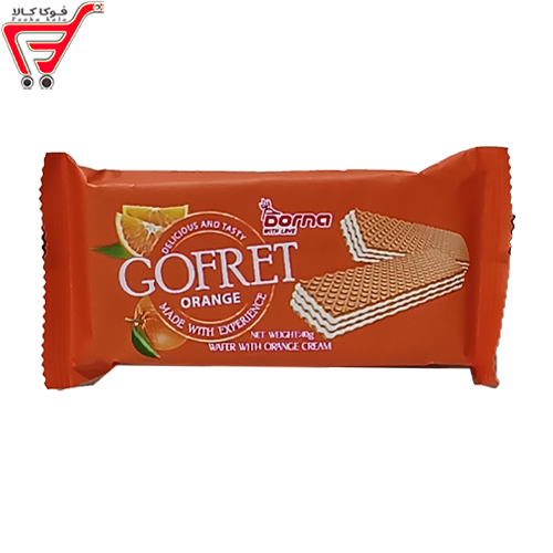 ویفر پرتقالی درنا 45 گرم