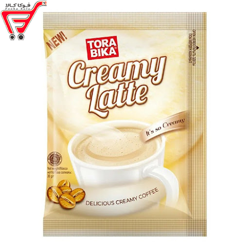 کافی میکس لاتهCreamy  تورابیکا 30 گرم 