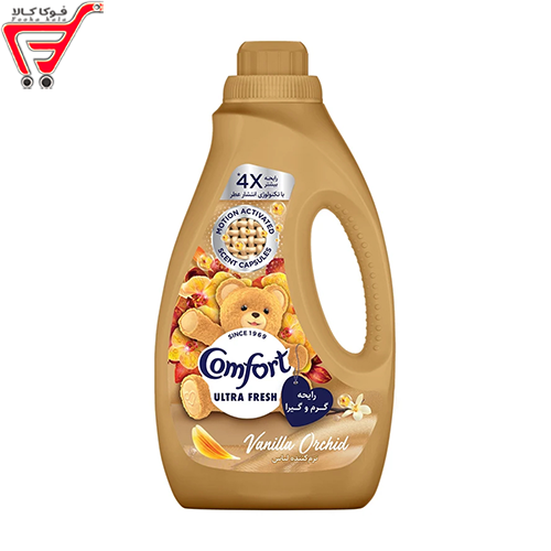 مایع نرم کننده حوله ولباس ارکیده و وانیل کامفورت 1400 گرم 