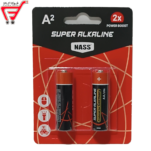 باتری قلمی سوپر آلکالاین 2 عددی (NASS)