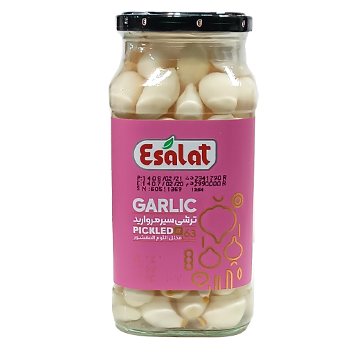 ترشی سیر مروارید اصالت 580 گرم 