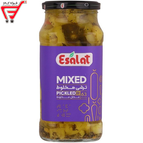 ترشی مخلوط اصالت 570 گرم 