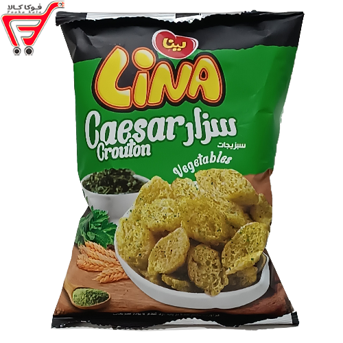اسنک کروتن سبزیجات لینا 50 گرم