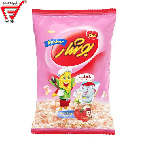 پاپ کورن بوشار لینا با طعم کچاپ 33 گرم