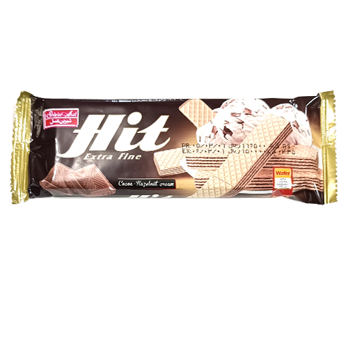 ویفر کرم کاکائویی فندقی هیت شیرین عسل 25 گرم