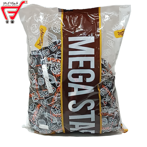 شکلات تلخ بدون قند مگا استار 1000 گرم 
