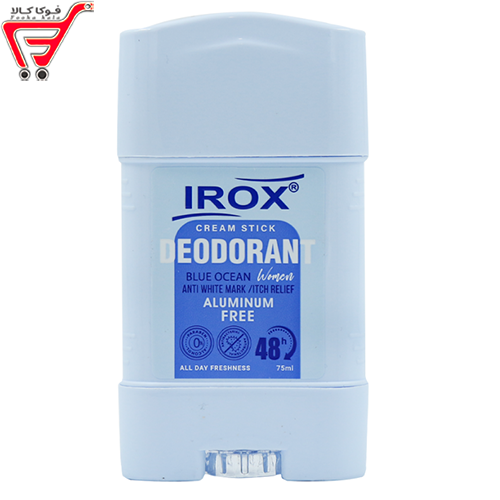 استیک کرمی ( خوشبو کننده بدن ) بلو اوشن ایروکس 75 میل 