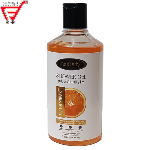 شامپو بدن رایحه پرتقال مکس لیدی 500 میل 