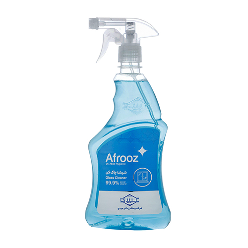 اسپری شیشه پاک کن افروز ( آبی ) 500 گرم 