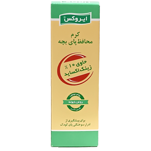 کرم محافظ پای بچه ایروکس 50 گرم 