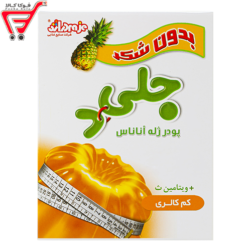 پودر ژله رژیمی آناناس دراژه 25 گرم 