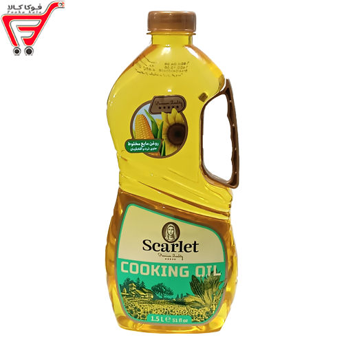 روغن مخلوط ذرت اسکارلت 1.5 لیتری 