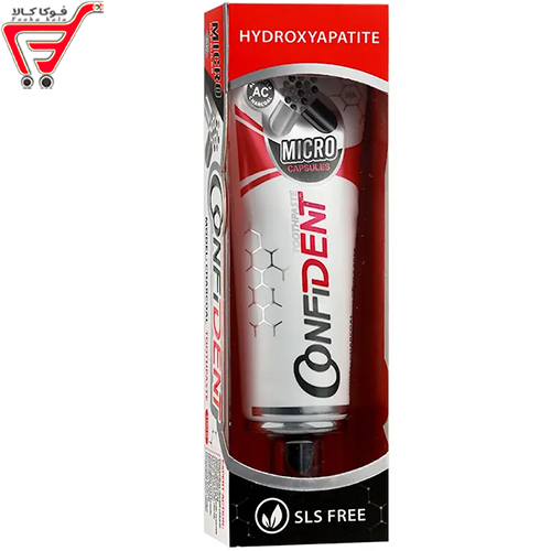 خمیر دندان زغالی کانفیدنت 100 گرم 