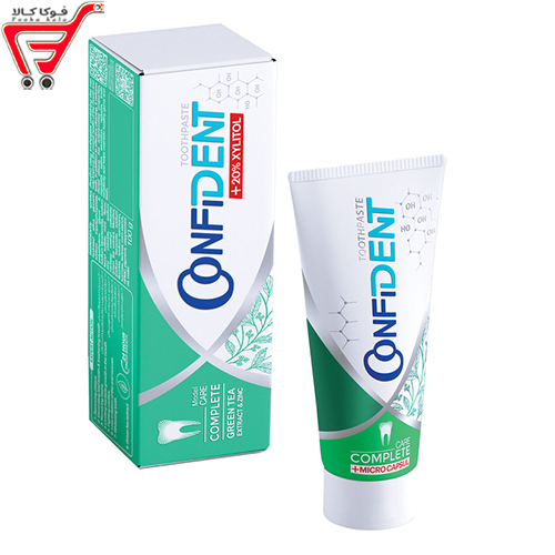 خمیر دندان کامل با عصاره چای سبز کانفیدنت 100 گرم 