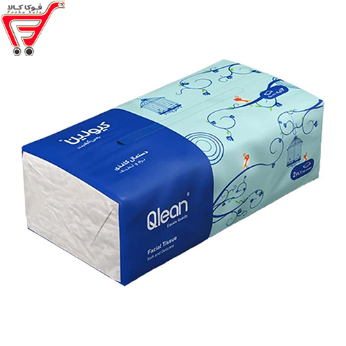 دستمال کاغذی 250 برگ 2 لایه کیولین 