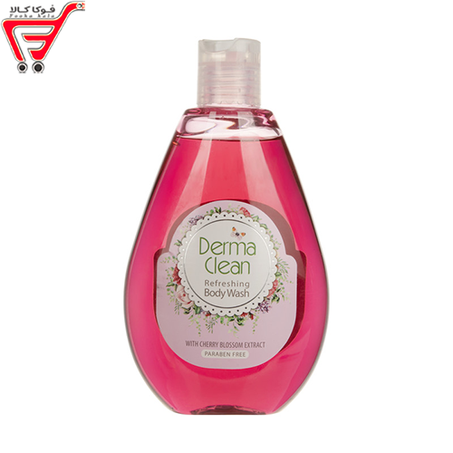شامپو بدن شکوفه گیلاس درما کلین 300 میل