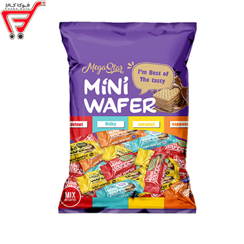 ویفر مگا استار 500 گرم 