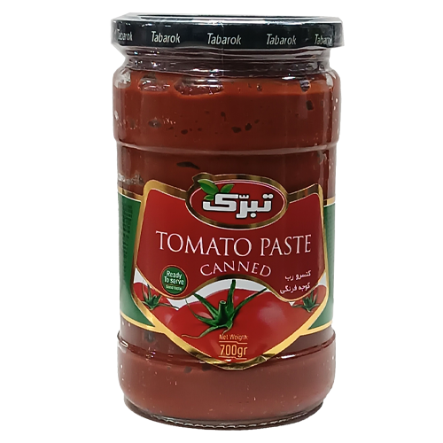 رب گوجه فرنگی تبرک ( شیشه ) 700 گرم 