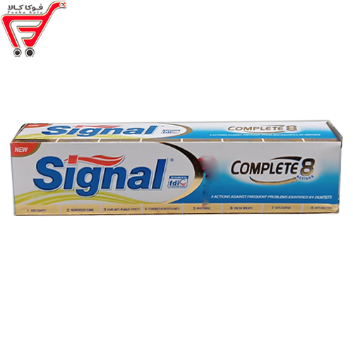 خمیر دندان 8 کاره سیگنال 100 میل 