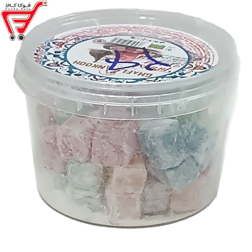 راحت الحلقوم میوه ای سطلی قافلانکوه 300 گرم 