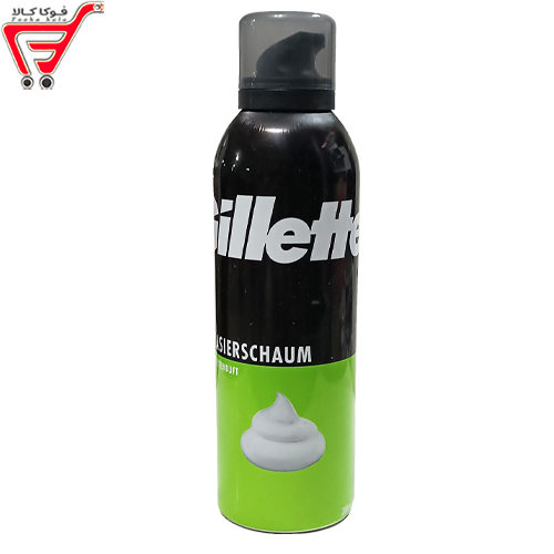 فوم اصلاح رایحه لیمو ژیلت 200 میل 