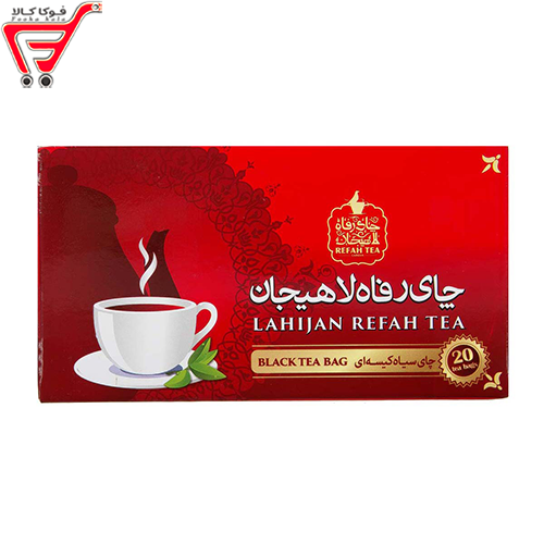 چای کیسه ای رفاه لاهیجان 20 عددی 