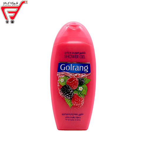 شامپو صورت وبدن عصاره رسپ پری گلرنگ 400 گرم 