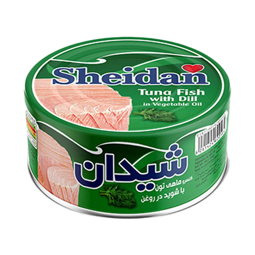 تن ماهی شویدی شیدان 180 گرم 