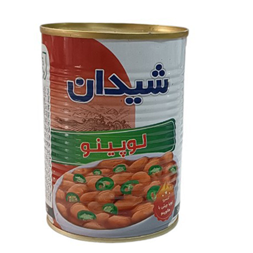 کنسرو لوبیا هالوپینو شیدان 380 گرم 