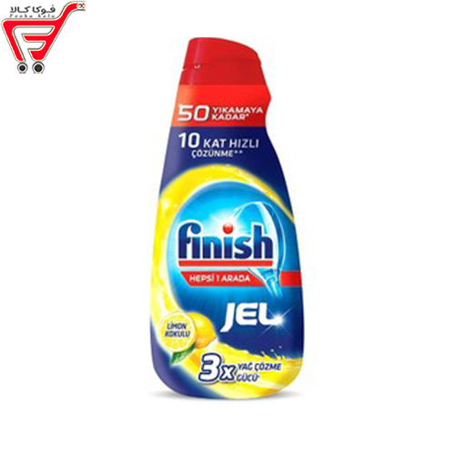  ژل ماشین ظرفشویی فینیش با رایحه لیمو 1000 میل 