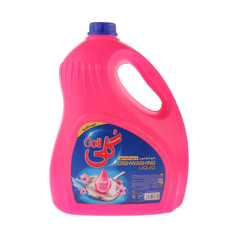 مایع ظرفشویی گلی 4000 گرم -