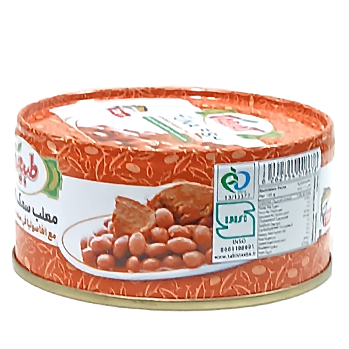 کنسرو ماهی با لوبیا چیتی طبیعت 170 گرم