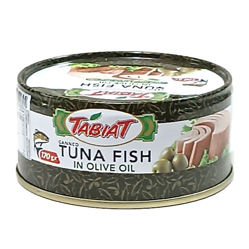 کنسرو تن ماهی در روغن زیتون طبیعت 170 گرم