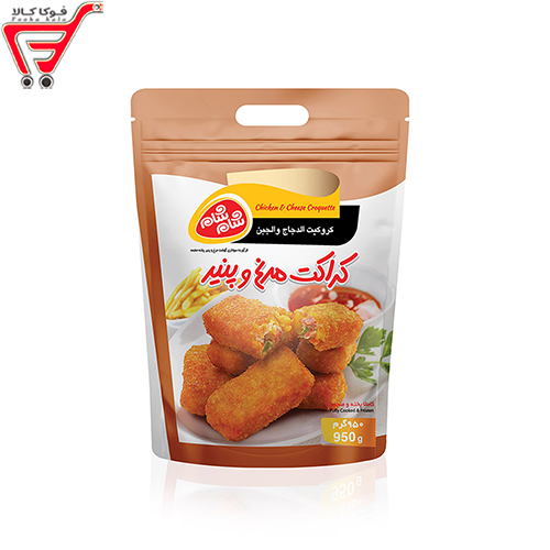 کراکت مرغ و پنیر شام شام 950 گرم 