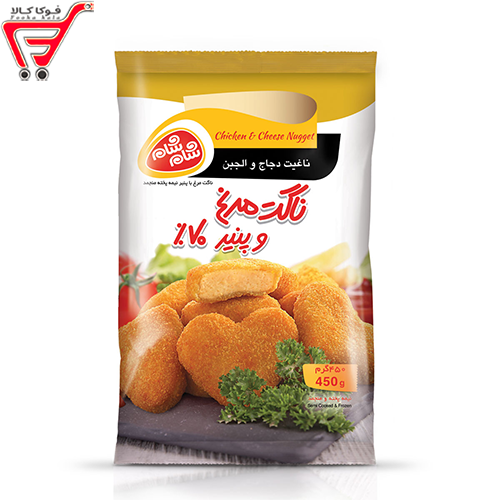 ناگت مرغ و پنیر 70 درصد شام شام 950 گرم