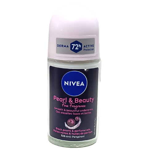 مام رول ضدتعریق نیوا مدل pearl and beauty حجم 50 میل 