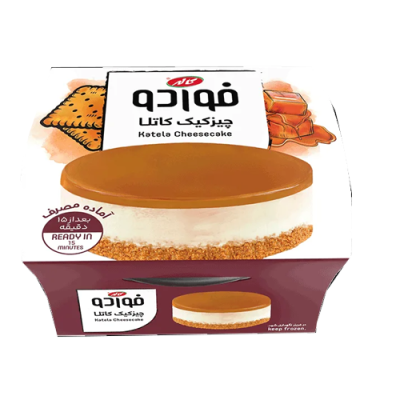 دسر چیز کیک فوردو با سس کاتلا 90 گرم