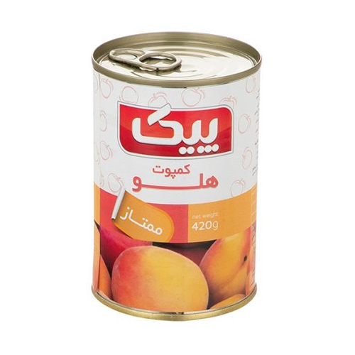 کمپوت هلو پیک 420 گرم 