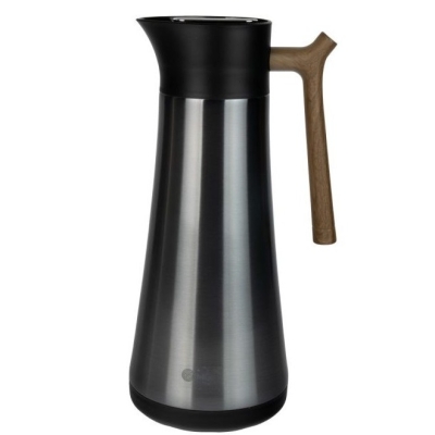 فلاسک 1لیتری تیتانیوم دسته چوبی VJ-3112 ام جی اس