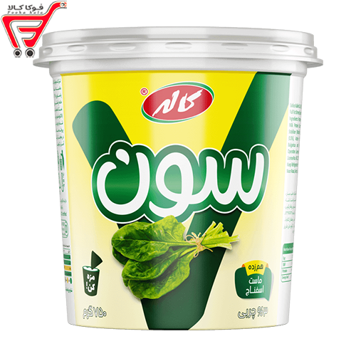 ماست اسفناج پرچرب کاله 750 گرم