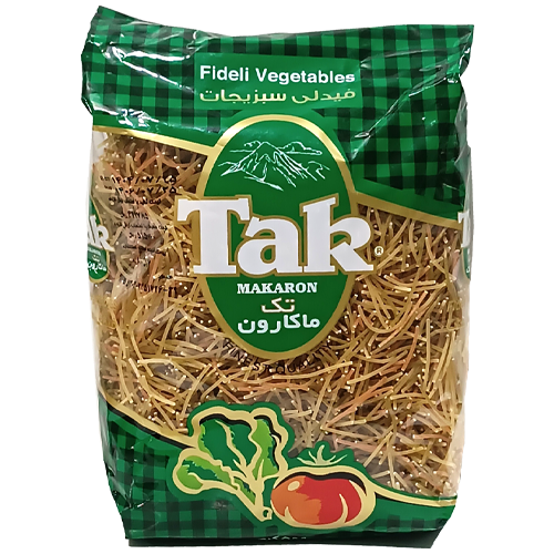 ماکارونی فرمی فیدلی سبزیجات تک 500 گرم 