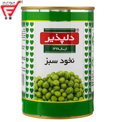 کنسرو نخود سبز دلپذیر 420 گرم * قبل * 