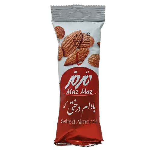 بادام درختی نمکی مزمز 40 گرم 
